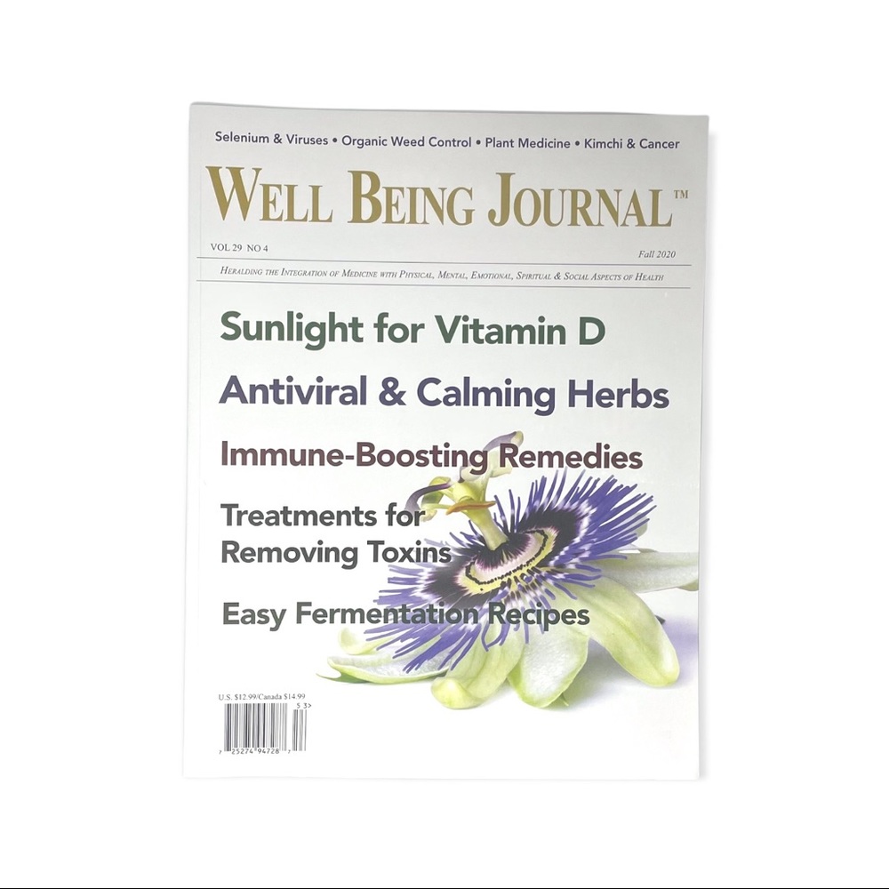 Well Being Journal Volume 29 No. 4 Fall 2020